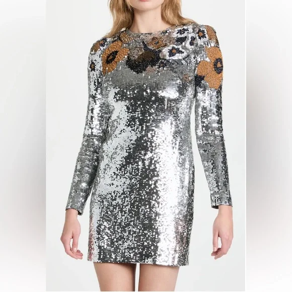 silk dress gold Metallic Gold Satin Lace Trim Midi Dress